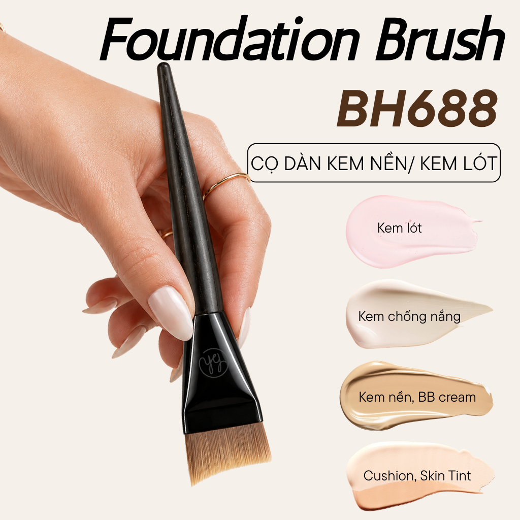  Cọ Tán Nền BH Cosmetics Foundation Brush BH688